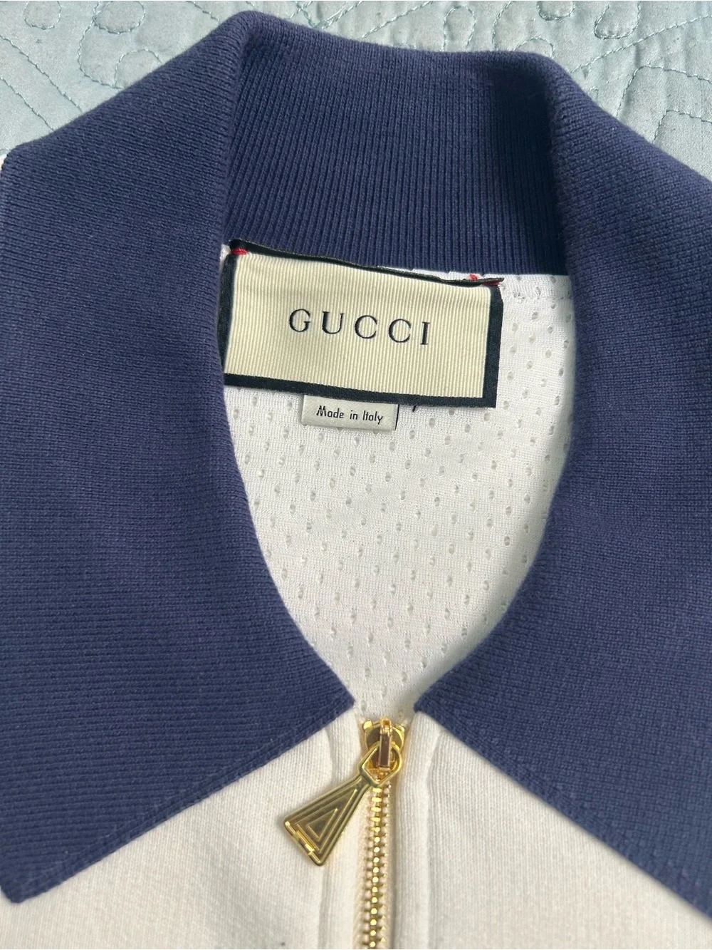 Gucci Men’s XXL Web Stripe Vintage-Effect Cotton Track Jacket & Jogger Pants Set